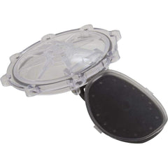 Pentair rebuild kit internals close-up with seals and seats, ensures reliable sealing