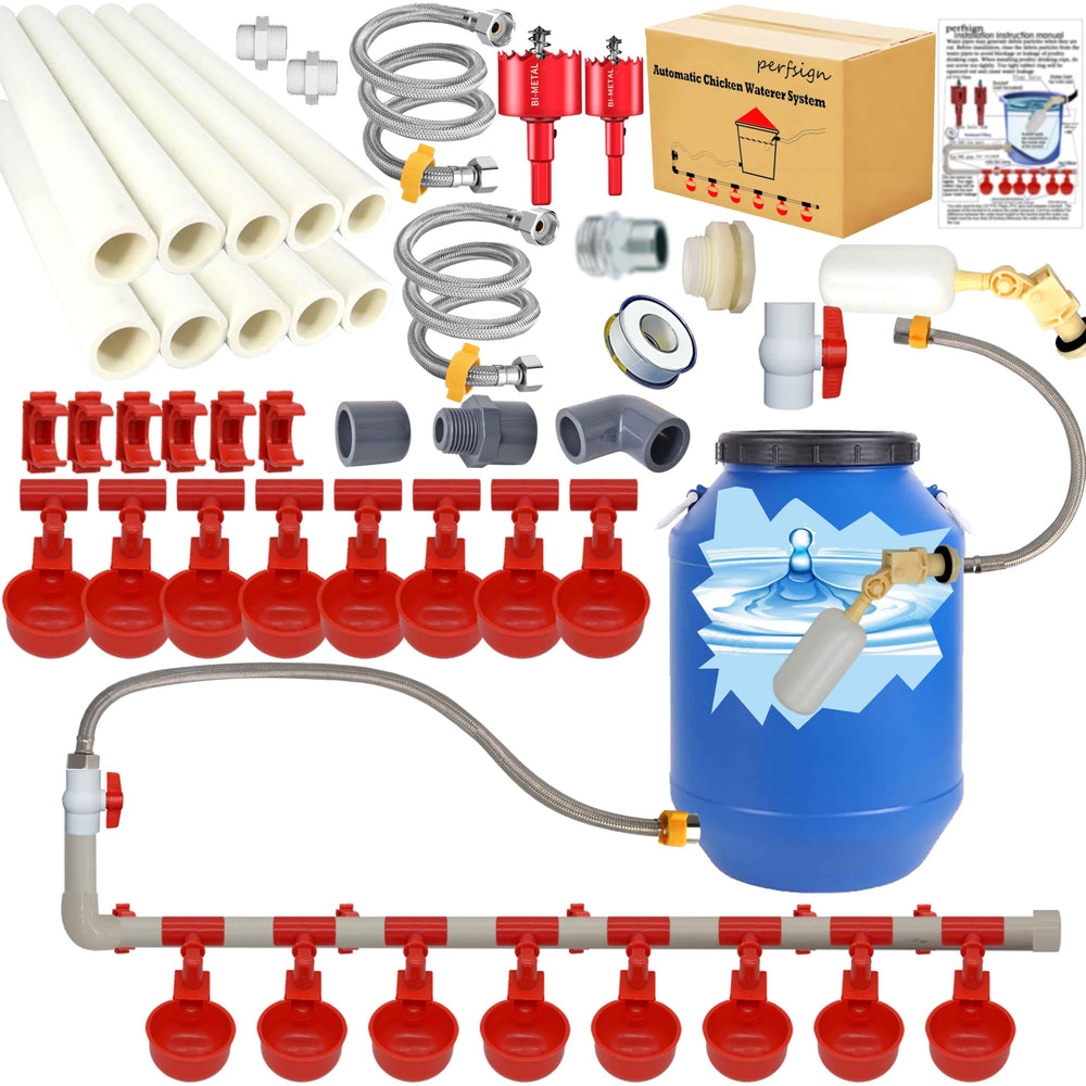perfsign front packed kit showing all included parts and quick installation advantage