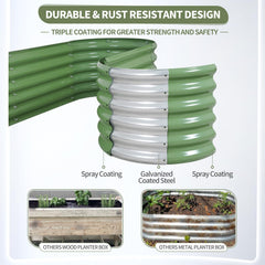 Permade detail of double reinforced center support rods improving stability