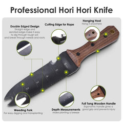 PERWIN walnut wood handle detail highlighting rivets and ergonomic grip for comfort