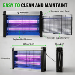PestMentor illuminated UV light demonstrating insect attraction benefit