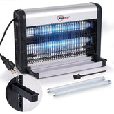 PestWar front view showing UV bulbs and protective grid for efficient indoor control