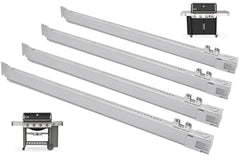 PETKAO front view showing four replacement burner tubes, restores grill performance