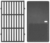 PETKAO front view grate and griddle showing fit and durability
