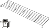 PETKAO warming rack front view showing stainless finish and reliable fit