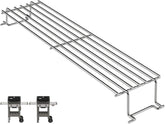 PETKAO front view warming rack showing fit and mounting for quick replacement