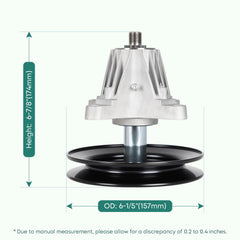 PetMigo spindle close-up showing bearing surface and fit for smooth rotation