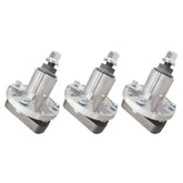 PetMigo front view spindle assembly showing mounting pattern and fit benefit