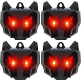 Phosooy front packaging showing four predator eye units protecting perimeter