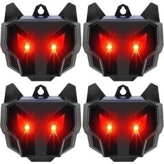 Phosooy front packaging showing four predator eye units protecting perimeter