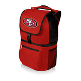 PICNIC TIME Zuma front view showing 49ers logo and organized pockets for easy access