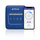 Pihode front panel controller showing LEDs and buttons for quick status