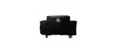 Pit Boss front view of cover fitting 4-burner griddle, protects from weather