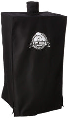 Pit Boss front view cover on smoker showing full protection and brand