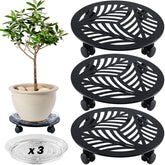 Planterhoma front view showing leaf pattern and decorative finish benefit: stylish display