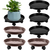 Planterhoma front view showing sturdy caddy and smooth mobility benefit