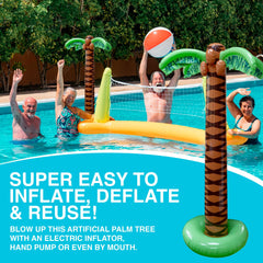 Playbees inflation valve detail enabling quick setup and easy inflation