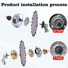 PLUMIA heavy-duty gloves and protective hat displayed to highlight debris protection benefit