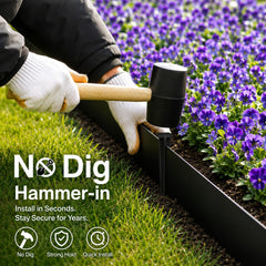 Pmango powder-coated black surface detail showing durable finish and low-maintenance benefit