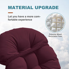 PNP HWJIAJU detail of ties and spring band that secure cushion to chair