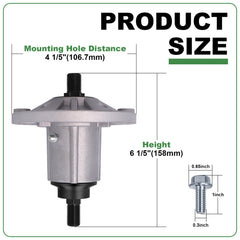 Podoy mounting bolts kit displayed with heads visible for easy installation