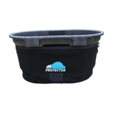 Polar Protector front view showing full neoprene sleeve protecting tank