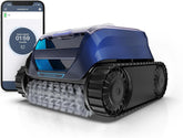 Polaris Freedom SC front view showing sleek body and cleaning intake, demonstrating reliable scrubbing