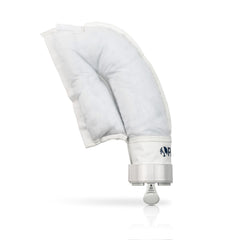 Polaris K14 front view showing Velcro closure and durable bag for reliable debris capture
