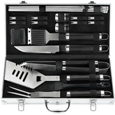 POLIGO aluminum case front view showing neat tool storage and portability