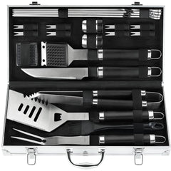 POLIGO aluminum case front view showing neat tool storage and portability