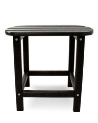 Polywood South Beach black side profile showing stable construction and finish