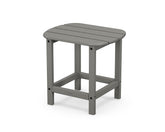 POLYWOOD front view of side table showing compact footprint and stability