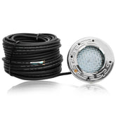Pomeade front view spa light showing faceplate and clear illumination benefit