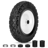 Pontuss front view showing steel rim and sturdy construction, durable replacement