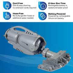POOL BLASTER set of three washable filter bags for different debris