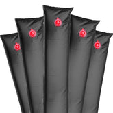 Pool Mate 5-pack black tubes front view showing product and benefits