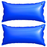 Pool Mate front view of 2-pack premium pillows showing durable profile and winter protection