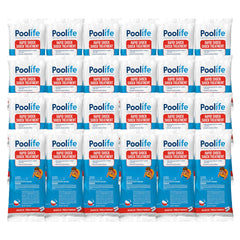 POOLIFE front packaging showing 1 lb bag and easy dosing benefit