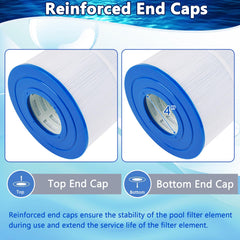 Poolimpid CS150 top and bottom openings showing easy installation