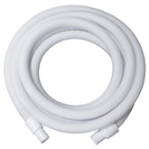 Poolmaster coiled 27-foot vacuum hose showing compact storage and quick deployment
