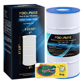 POOLPURE front packaging showing model PLFPWWCT75 and clear fit benefits