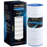 POOLPURE front view of PLFPWWCT150 cartridge showing shape and size benefit