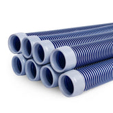 POOLWHALE front view showing full 8-piece hose kit for quick assembly benefit