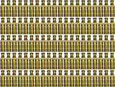 Poolzilla front pack of 100 brass anchors showing quantity and brand durability