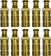 Poolzilla front view of 10 brass anchors showing durable hardware and clear labeling