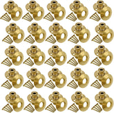 Poolzilla brass anchors front view showing durable hardware and neat finish