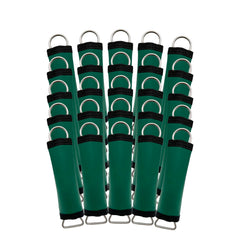 Poolzilla front packaging showing 25 green spring wraps and benefits