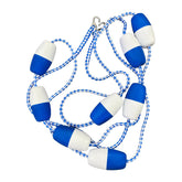 Poolzilla front view of rope float kit showing complete set and visibility benefit