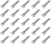 Poolzilla front view of 25-pack springs showing quantity and finish for reliable anchoring