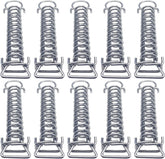 Poolzilla front packaging showing ten stainless steel springs and durability benefit